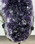 Natural Amethyst Cluster on Metal Stand - MWS3020