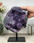 Stunning Natural Amethyst Geode with Unique Crystal Formations - AWS1259