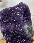 Premium Quality Amethyst Crystal Cluster – Natural Specimen on Stand - MWS3057