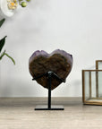 Natural Deep Purple Amethyst Stone Carving - HST0299