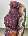 Natural Red Amethyst & Jasper Crystal for Decor - MWS3233
