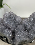 Natural Amethyst Crystal Formation on Handmade Metal Stand - MWS2789