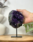 Top Grade Amethyst Stone wirh Green Jaspes Banding - MWS3098