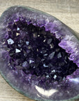 Natural Deep Purple Uruguayan Amethyst Geode - STGE0056