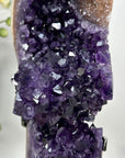 Natural Top Grade Amethyst Cluster with Jasper Matrix - MWS2043