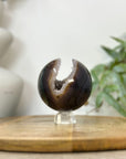 Agate & Quartz Druzy Sphere Geode - SPH0223