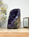 Amethyst Crystal Geode Stand-Up Specimen - CBP1160