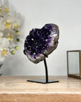 AAA Grade Natural Amethyst Heart Carving - Perfect Gift - HST0240