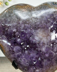 Amethyst, Quertz & Agate Stone Heart Portal - HST0342
