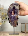 Beautiful Natural Amethyst Geode Slice Portal - MWS2007