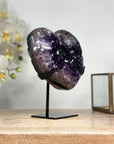 Stunning Natural Amethyst Heart Crystal - HST0246