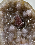 Natrual Quartz Geode with Calcite Specimen - MWS1313