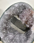 Collection Grade Amethyst Geode with Calcite Formation - MWS3381