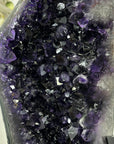 XXL Natural Amethyst Centerpiece - Deep Purple Crystals - Stand Included - MWS2599