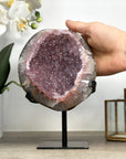 Natural Pink Amethyst Geode - MWS2260