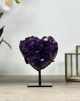 Natural Deep Purple Amethyst Stone Carving - HST0299