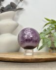 Amethyst Sphere Geode with Large Crystal Formation - SPH0157
