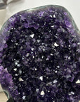 Top Quality Natural Deep Purple Amethyst Geode - MWS3179