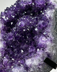 Top Quality Deep Purple Amethyst Stone Geode - MWS1345