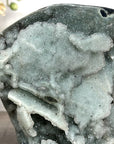 Collection Grade Natural Green Quartz Druzzy Specimen - MWS2516