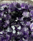 Natural Large Amethyst Geode with Large & Shinny Crystals - MWS1842