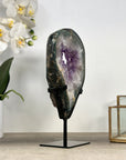Natural Amethyst & Quartz Slice Portal - MWS2243