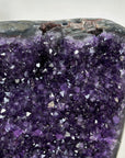 Huge Naturural Amethyst Cluster, Metallic Stand included - Perfecto for Home Decor - MWS1774