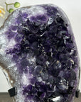 Natural Amethyst Cluster on Metal Stand - MWS3020