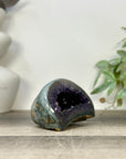 Uruguayan Amethyst geode with Jasper Shell - STGE0073