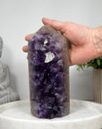 Top Quality Amethyst Stone Tower - STP0168