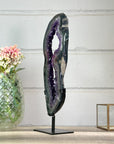 Huge Amethyst Geode Portal on Metal Stand - MWS2759