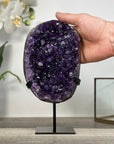 Deep Purple Amethyst Crystal Cluster for Home Decor Display - MWS2633