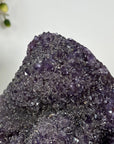 Stunning Amethyst Crystal with Unique Calcite Specimen - MWS1881