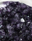 Top Grade Amethyst Crystal Cluster with Stunning Jaspes Shell - MWS0420