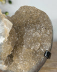 Natural Yellow Sugar Druzy Geode - MWS1890