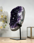 A Grade Natural Amethyst Geode with Deep Purple Crystals - MWS1909