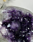 Amethyst Geode with Deep Purple Crystals for Home Decor - MWS2615