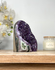 Natural Amethyst Cathedral with Stunning Jasper Shell - CBP1104