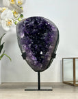 Uruguayan Amethyst Stone with Large Deep Purple Crystals - MWS2459