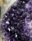 Natural XL Amethyst Stone Statement Piece - Stand Included - MWS2956