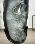 Natural Agate & Quartz Stone Slice - MWS3001