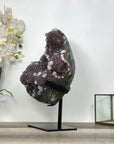 Huge Natural Lavander Amethyst Cluster with Calcite Formations - MWS2749