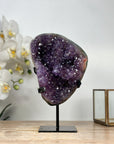 Beautiful Natural Amethyst Crystal with Stalactite Formations - MWS1869