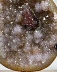 Natrual Quartz Geode with Calcite Specimen - MWS1313