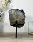 Top Grade Natural Amethyst Crystal Formation - Stand Included - MWS2479