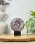 Amethyst Druzy Sphere Geode - SPH0214