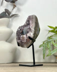 Natural Amethyst Cluster with Calcite Crystal inclusion - MWS3209
