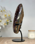 Stunning Caramel Tone Amethyst Geode - MWS1404