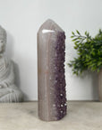 Large Natural Amethyst Stone Tower - STP0193