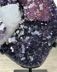 Rare Amethyst & Calcite Crystal Specimen - MWS2335